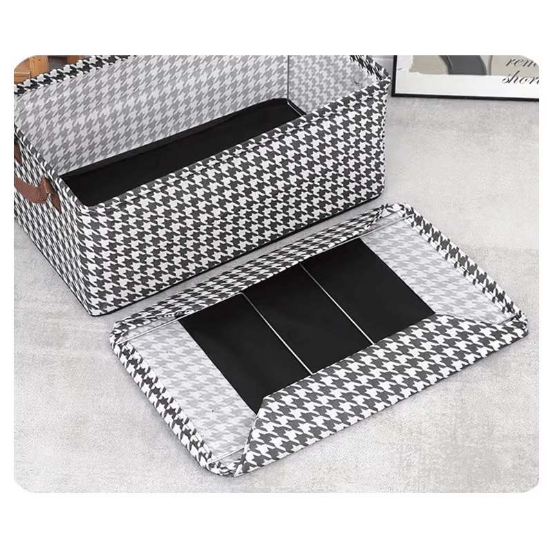 Foldable Clothes Organiser Box – Space-Saving Storage for Home