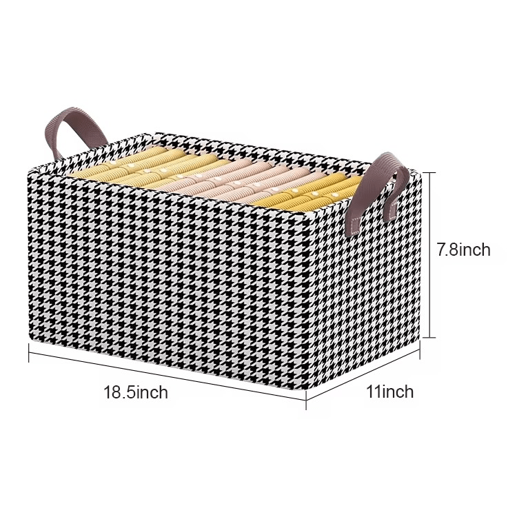 Foldable Clothes Organiser Box – Space-Saving Storage for Home