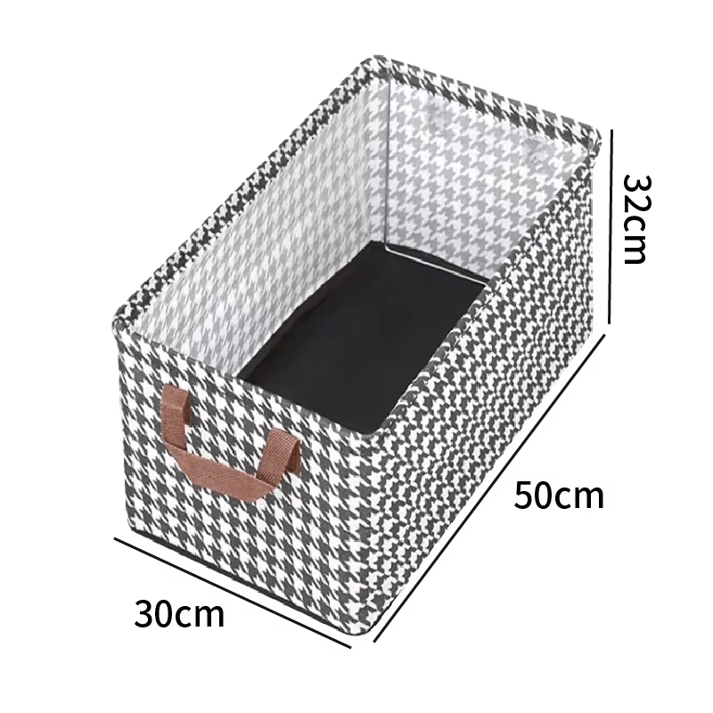 Foldable Clothes Organiser Box – Space-Saving Storage for Home