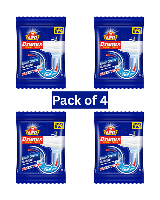 Drain Cleaner Powder PowerClean – Fast-Acting Clog Remover (50gX4=200g)