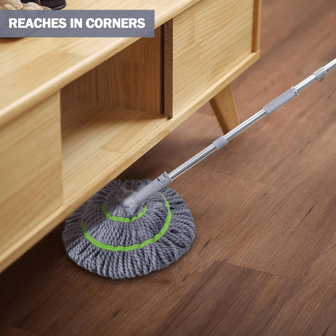 Home Cleaning Mop – Super Absorbent & Easy-Wring Floor Cleaner